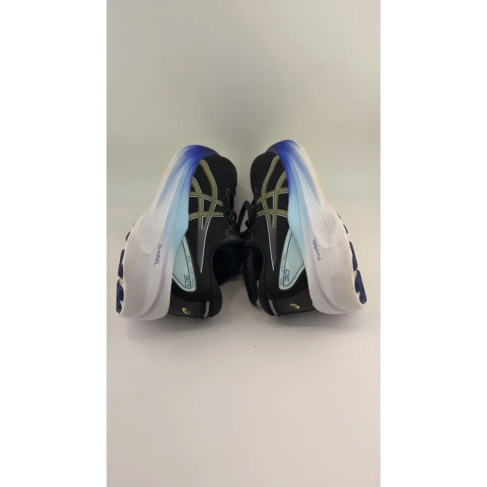 ASICS Womens Gel-Kayano 30 Blk/Blue/Glow Colorway Running Shoes Size 10